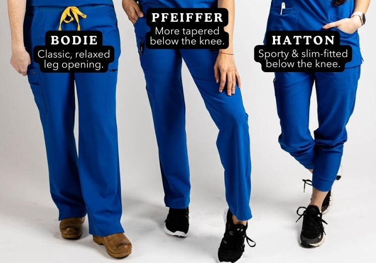 The Hatton - Purple Jogger Medical Scrub Pants for Women
