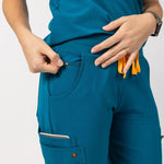 Poppy Scrubs Scrub Pants for Women The Pfeiffer Slim