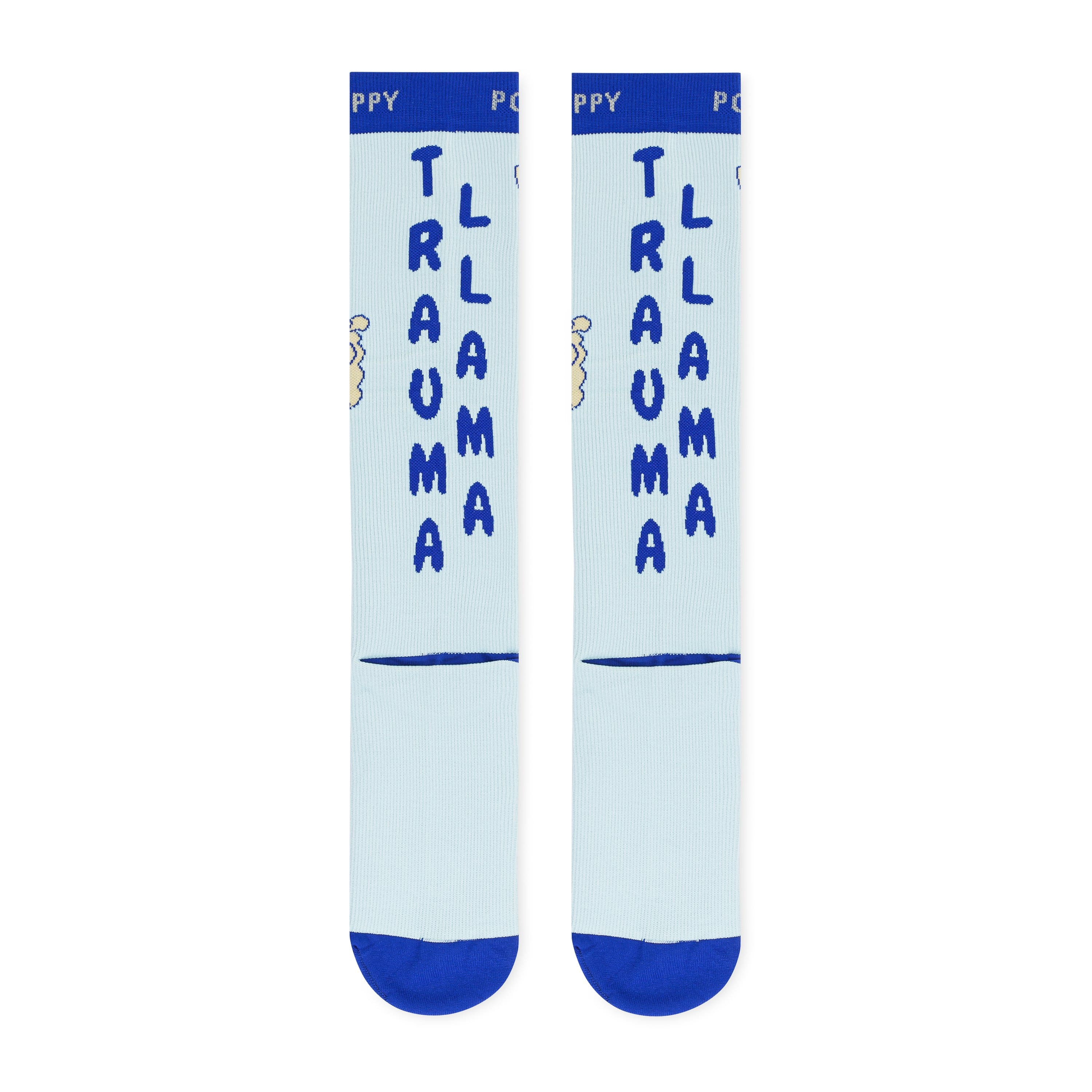 FIGS Compression good Socks/Trauma Llama/size Small